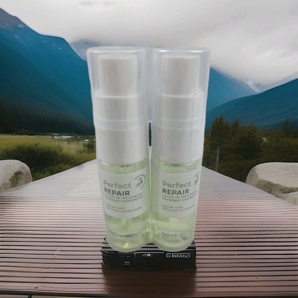 x2 Naturelab Tokyo Perfect Repair Leave In Treatment Travel 1 oz each New